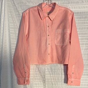 Universal Thread Coral Button-Up Shirt size M
